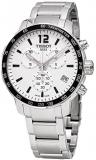 Tissot Men's Swiss Quartz Stainless Steel Casual Watch, Color:Silver-Toned (Model: T0954171103700)