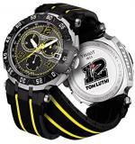 Tissot Mens Chronograph Quartz Watch with Rubber Strap T092.417.27.067.00
