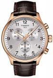 Tissot Mens T-Sport Chrono XL Classic Brown Leather Strap Watch T116.617.36.037.00