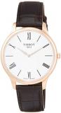 Tissot Mens T-Classic Tradition Rose Gold Plated Watch T063.409.36.018.00