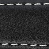 Authentic Tissot Watch Strap Black Calf 16mm Extra Long
