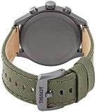 Tissot Mens Chronograph Quartz Watch with Textile Strap T1166173726700