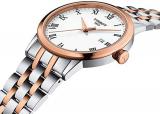 Tissot orologio Classic Dream 42mm Bianco quarzo Acciaio finitura PVD oro rosa T129.410.22.013.00