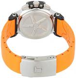 Tissot Mens Chronograph Quartz Watch with Rubber Strap T0482172705700
