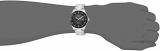 Tissot T1004301105100 Mens Steel Bracelet Case Automatic Black Dial Analogue Watch