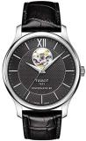 Mens Tissot Tradition Open Heart Powermatic 80 Automatic Watch T0639071605800