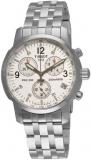 Tissot T17158632 Mens 39Mm Steel Bracelet Case Swiss Quartz Silver-Tone Dial Watch