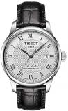 Tissot Le Locle Automatic Black Leather Watch
