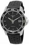Tissot Mens Analogue Automatic Watch with Leather Strap T1064071605100