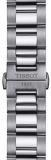 Tissot Mens T-Sport V8 Swissmatic White Dial Black Bezel Bracelet Watch T106.407.11.031.00