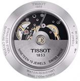 Tissot Mens T-Sport V8 Swissmatic White Dial Black Bezel Bracelet Watch T106.407.11.031.00
