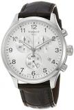 Tissot Mens Chronograph Quartz Watch with Leather Strap T1166171603700