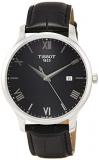 Tissot Womens Analogue Classic Quartz Watch with Leather Strap T0636101605800