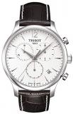Tissot Men's Chronograph Quartz Watch with Leather Strap T0636171603700
