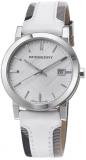Burberry Women's BU9019 The City Leather on Fabric Strap Watch