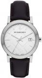 Burberry City Unisex Analogue Quartz Watch with Leather Bracelet BU9008