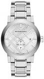 BURBERRY Men's Watch - Silver Stainless Steel Strap