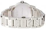 Ladies Burberry The City Engraved Check Watch BU9144