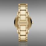 BURBERRY BU9753 Women's Watch Gold Stainless Steel Band