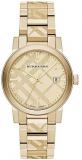 Burberry Unisex Swiss Gold Ion-Plated Stainless Steel Bracelet Watch