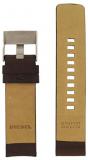 Diesel LB-DZ1661 watch strap, quick release, original replacement band, DZ 1661, leather watch strap, 24 mm, brown.