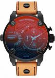 Diesel Men's Analogue Quartz Watch with Leather Strap DZ7408