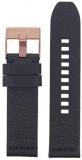 Diesel LB-DZ1841 Replacement Watch Strap DZ1841 Leather Watch Strap 24 mm Black