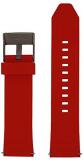 Original LB-DZ4481 Replacement Watch Strap for Diesel DZ4481 Rubber 24 mm Red