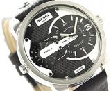 Diesel Men's Analogue Quartz Watch with Leather Strap DZ7307