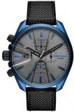 Diesel Men's Chronograph Quartz Watch with NYLONSILICONE Strap DZ4506
