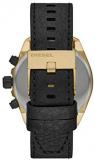 Diesel Men's Chronograph Quartz Watch with Leather Strap DZ4516