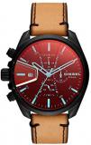 Diesel Men's Chronograph Quartz Watch with Leather Strap DZ4471