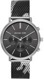 MICHAEL KORS Unisex Adult Analogue Quartz Watch with Stainless Steel Strap MK867...