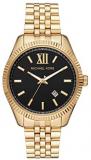 Michael Kors Men's 42mm Gold-Tone Steel Bracelet & Case Quartz Watch MK8751