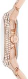 Michael Kors Camille Multifunction Rose Gold-Tone Stainless Steel Watch MK6845