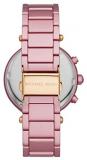 Michael Kors - Analog Quartz Woman Watch, Pink Steel 316 L - MK6806