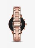 Michael Kors Womens Digital Watch with Stainless Steel Strap MKT5060,Rose Gold