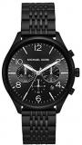 Michael Kors Unisex Adult Chronograph Quartz Watch with Stainless Steel Strap MK...