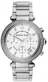 MICHAEL KORS Womens Chronograph Quartz Watch with Stainless Steel Strap MK5353