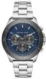 Michael Kors Mens Chronograph Quartz Watch with Stainless Steel Strap MK8662