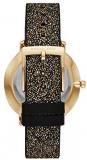MICHAEL KORS Pyper - Black Leather Strap Embellished with Crystals from Swarovski for Woman - MK2878