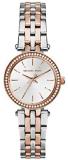 Michael Kors Womens Analogue Quartz Watch with Stainless Steel Plated Strap MK3298