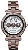 Michael Kors Womens Digital Connected Wrist Watch with Stainless Steel Strap Sofie