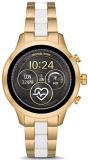 Michael Kors Womens Digital Watch with Stainless Steel Strap MKT5057,Black