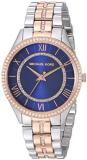 Michael Kors Lauryn with Two-Tone Rose Gold and Silver Stainless Steel Strap for...