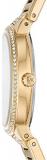Michael Kors Gabbi Ladies Watch in Gold with Stainless Steel Band MK3985