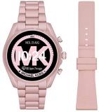 Michael Kors Touchscreen Smartwatch Gen 5 Bradshaw 2 Blush-Tone Aluminum Pink for Woman MKT5098