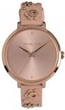 Michael Kors - Charley 3-Hand Watch for Women with Rose Gold Leather Strap - MK2...