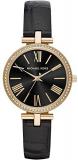 Michael Kors Womens Analogue Quartz Watch with Leather Strap MK2789