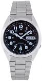 Seiko Men's SNX809 Stainless-Steel Analog with Black Dial Watch